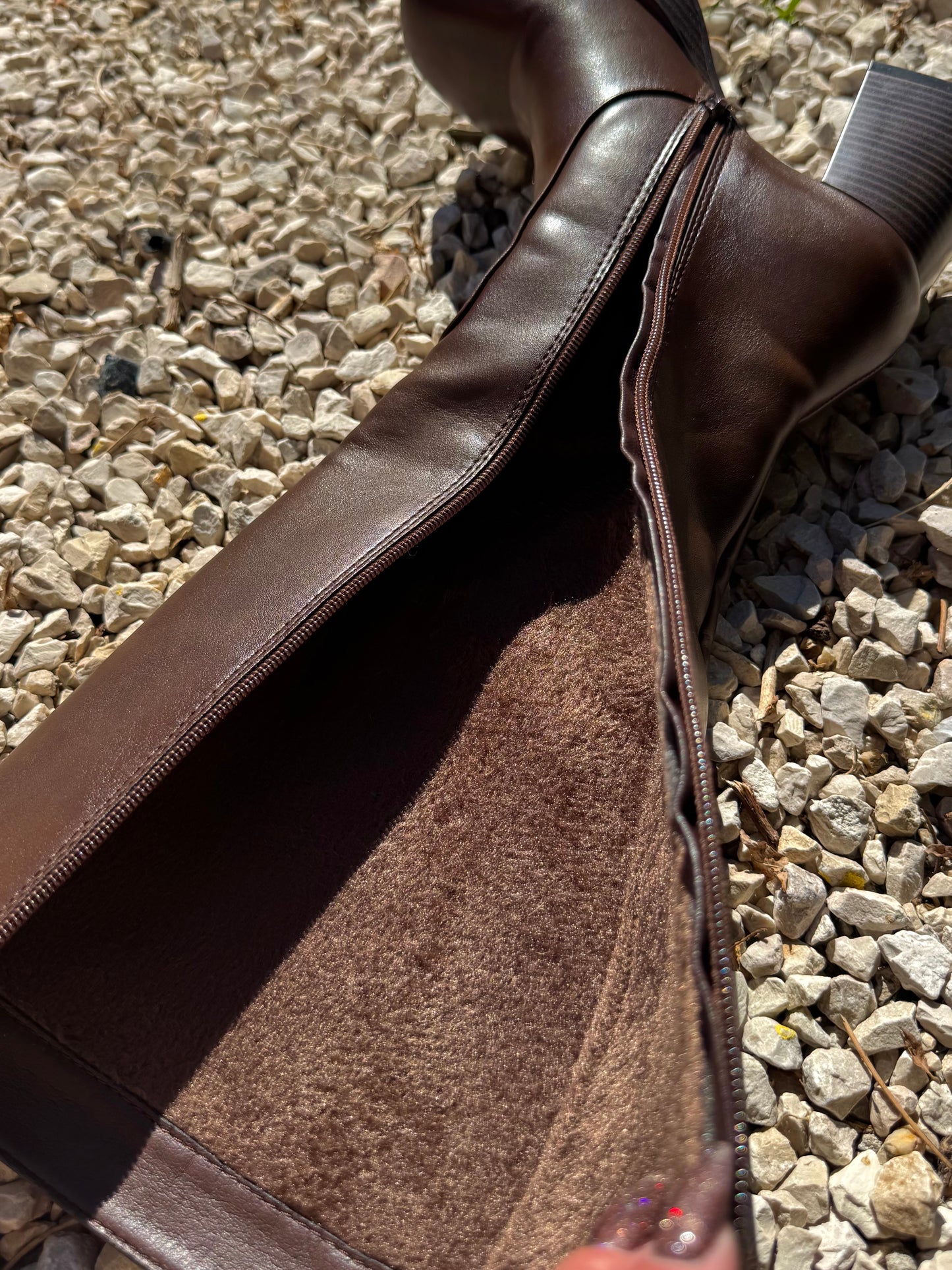 Bottes « Sophia » chocolat
