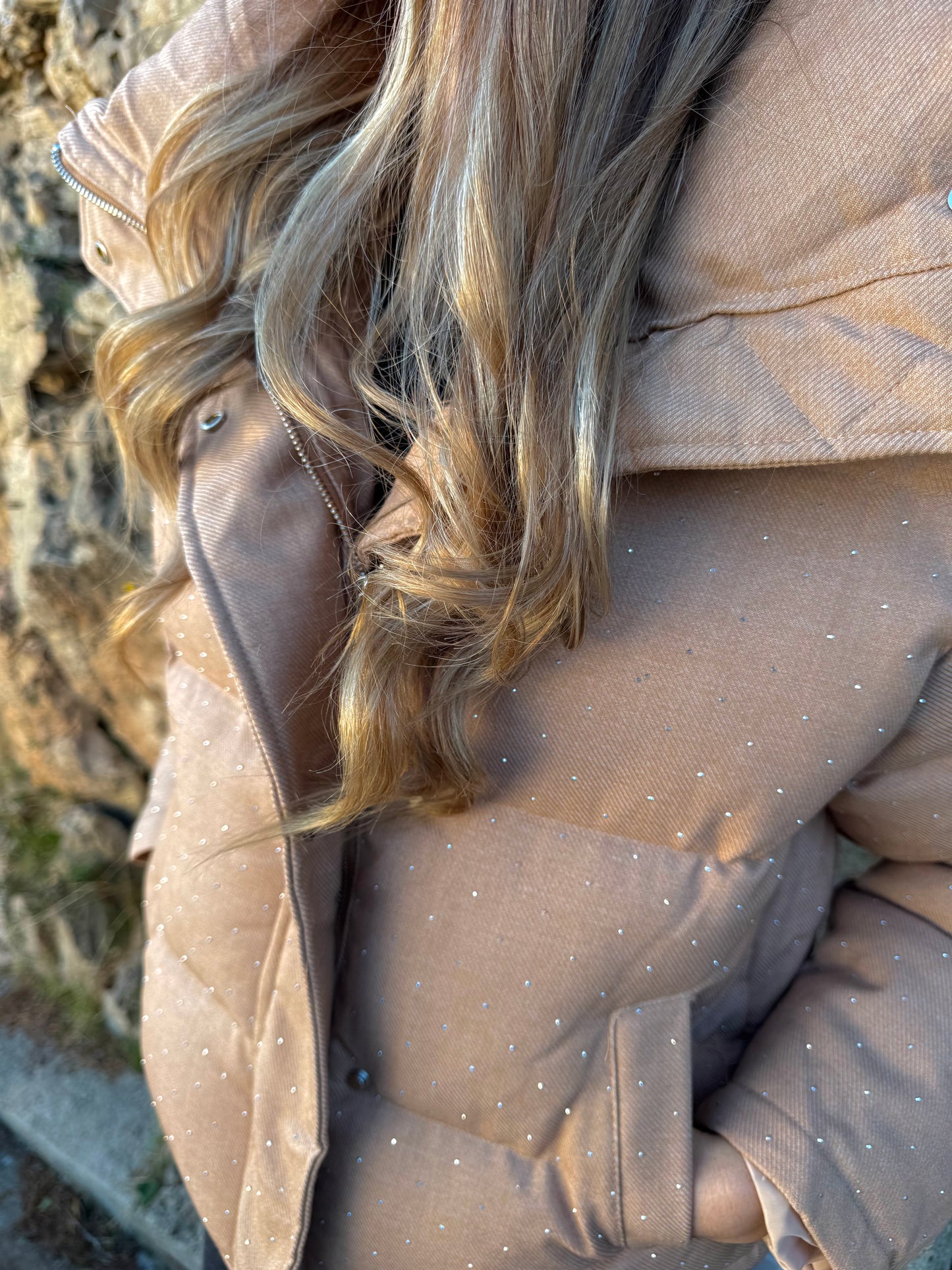 Doudoune « Eva » beige