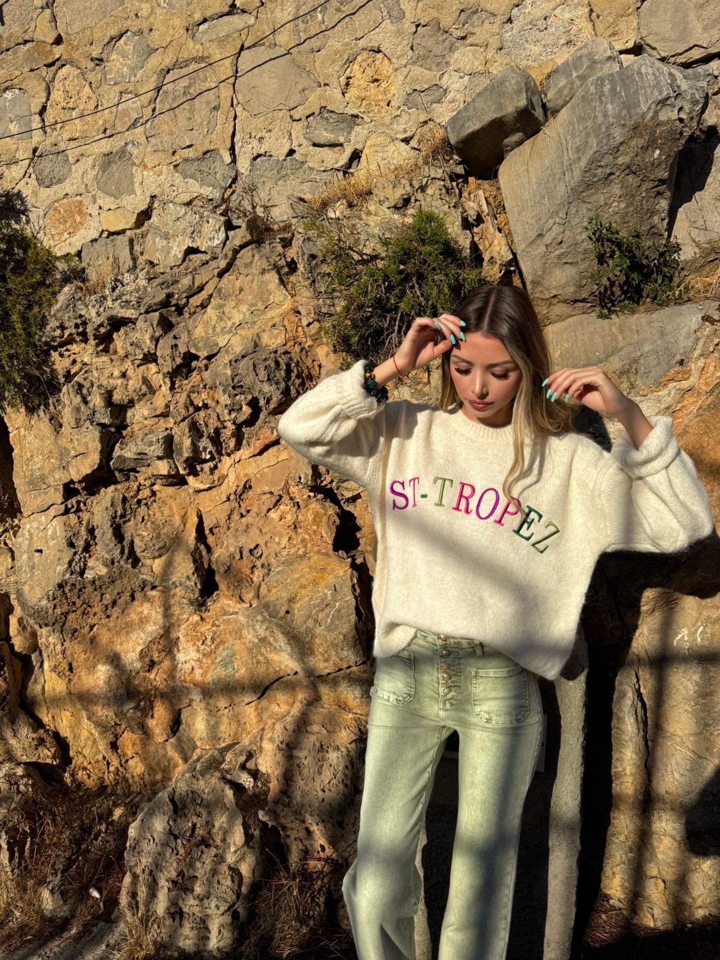 Pull « St-Tropez »