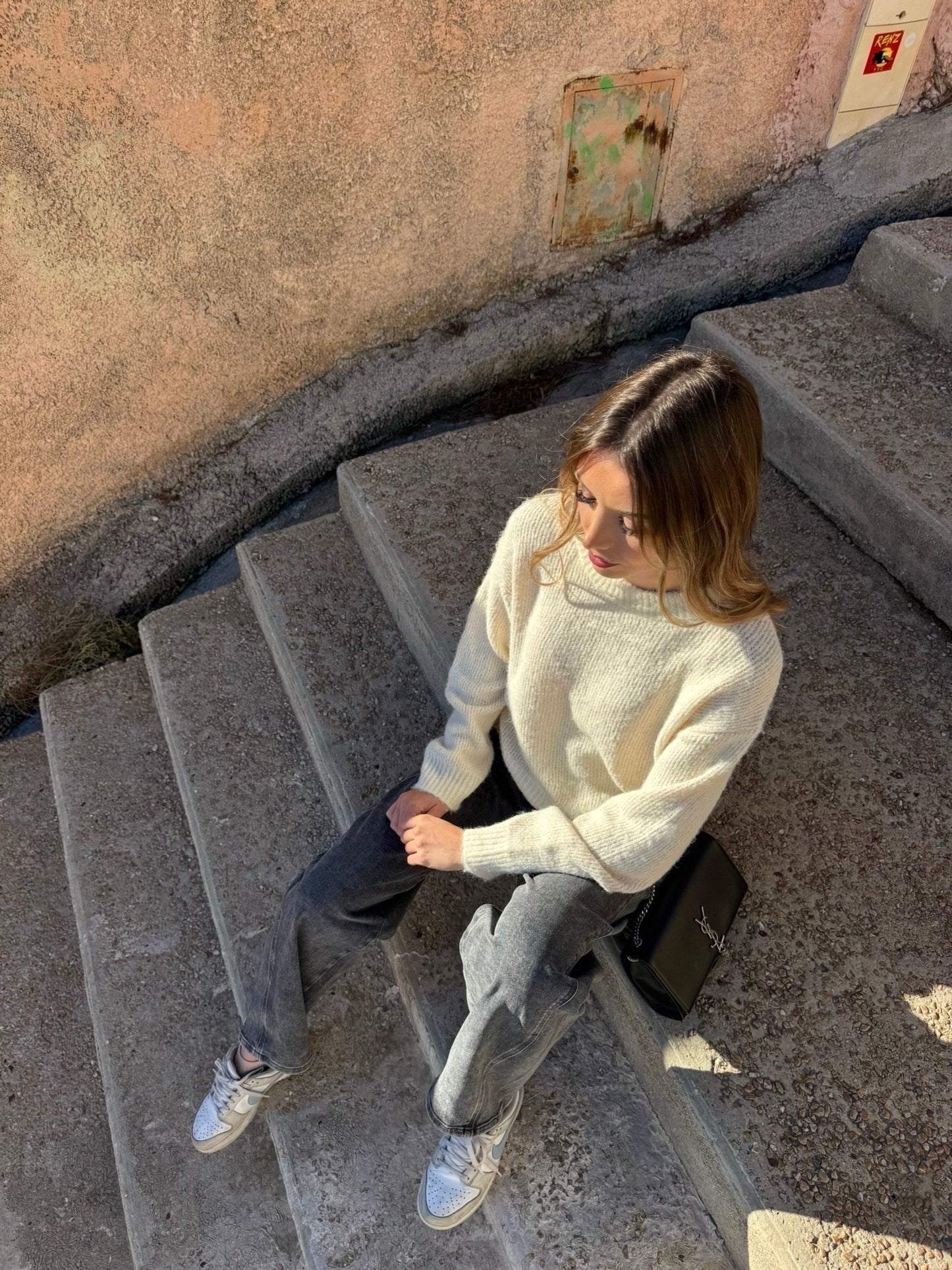 Pull « Bella » écru