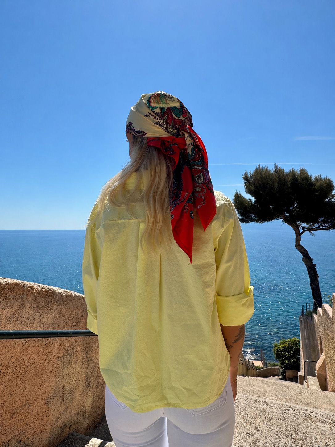 Chemise « Livia » jaune