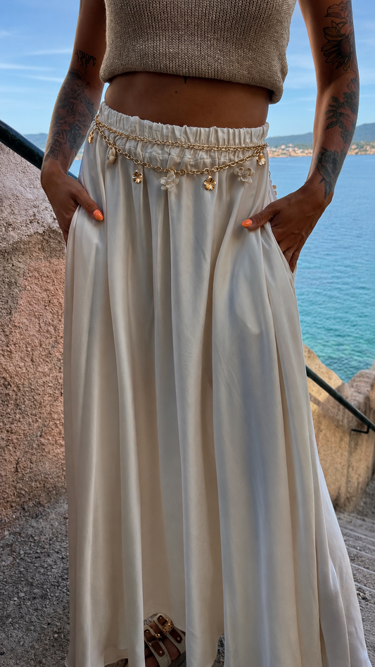 Jupe « Serena » écru
