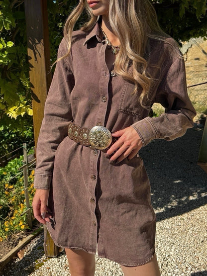 Robe « Jenna » choco