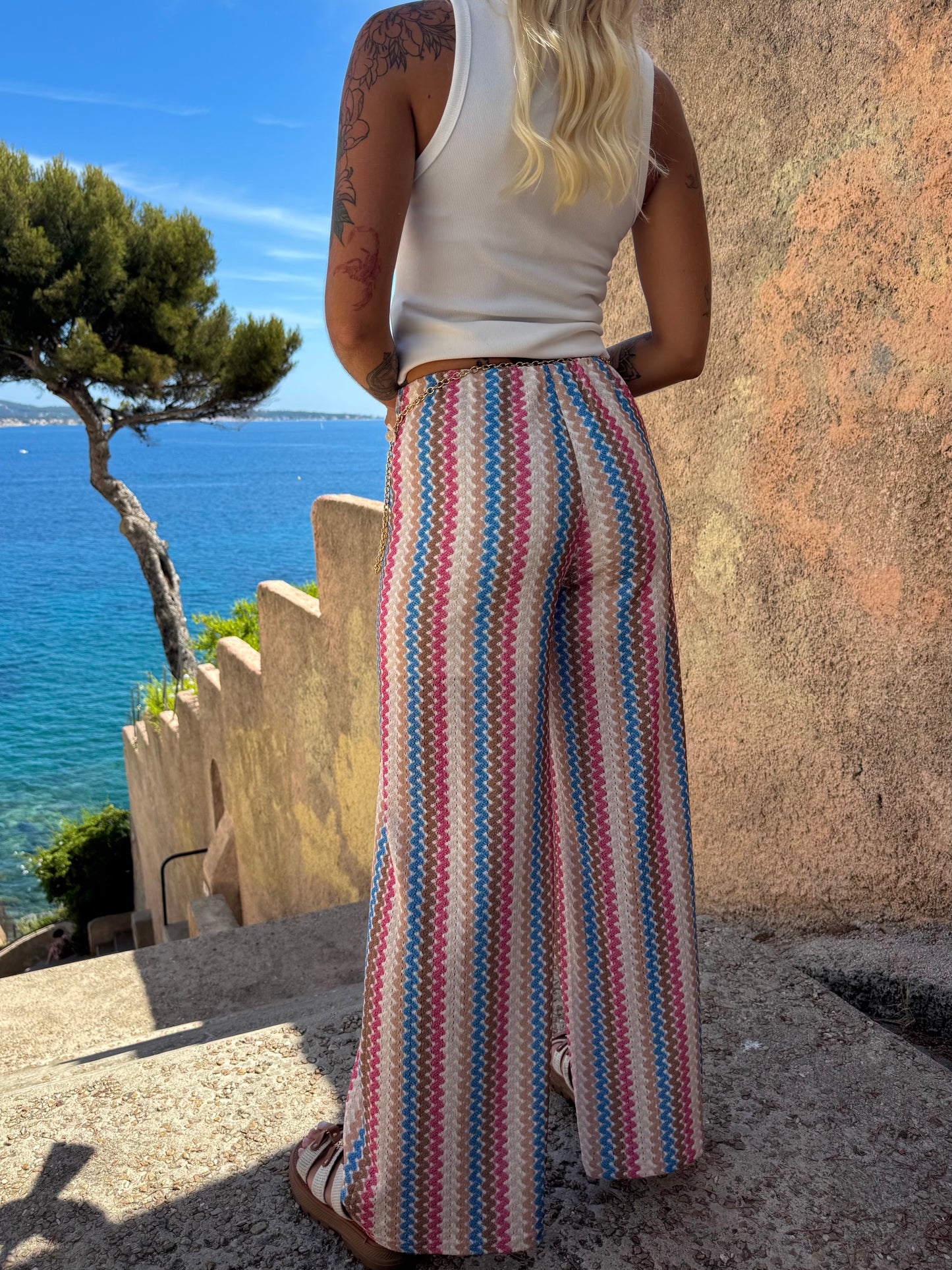 Pantalon « Ibiza » bleu