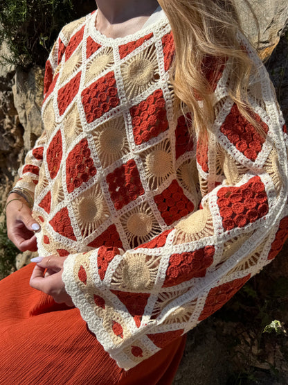 Top « Sun » terracotta