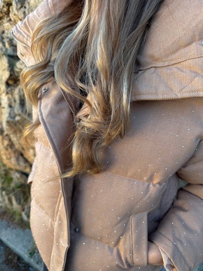 Doudoune « Eva » beige