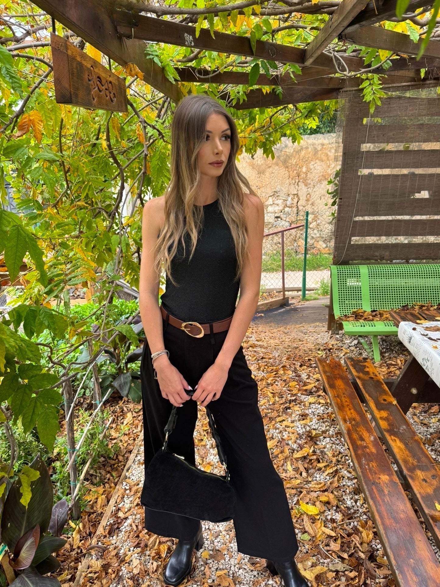 Pantalon « Céline » noir