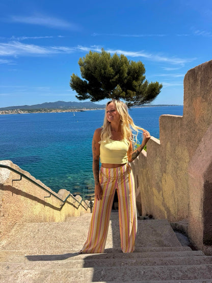 Pantalon « Ibiza » jaune