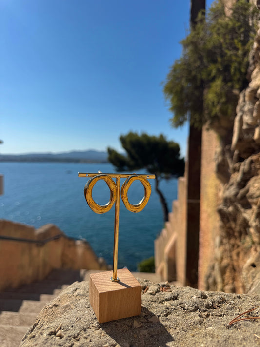 Boucles d’oreilles « Opale »