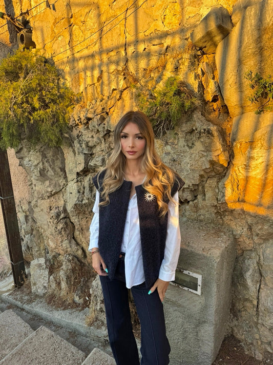 Veste « Kiara » bleu marine