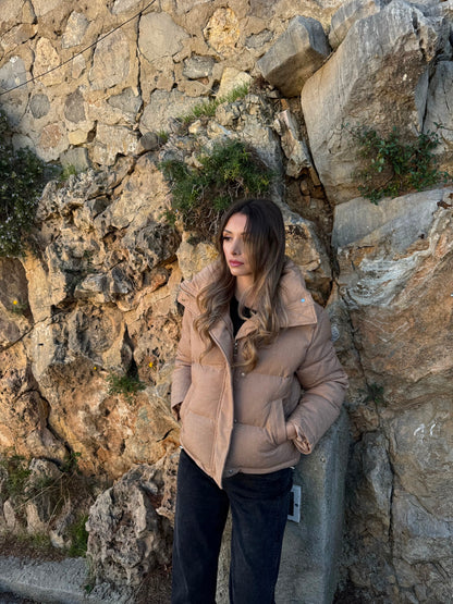 Doudoune « Eva » beige