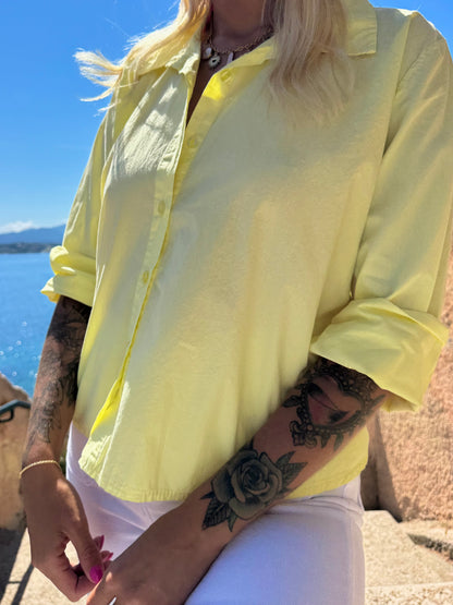 Chemise « Livia » jaune