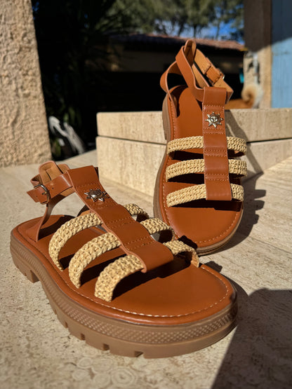 Sandales « Raphia »