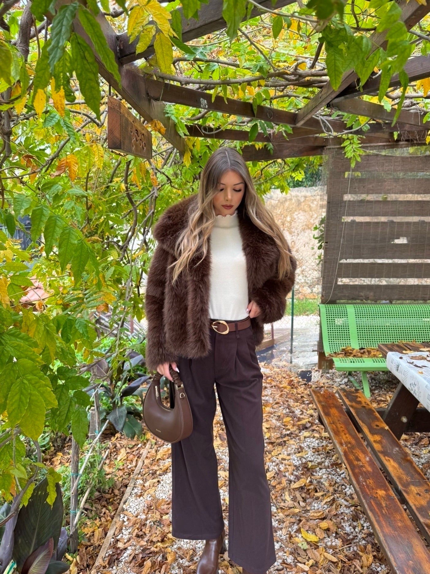Pantalon « Céline » choco