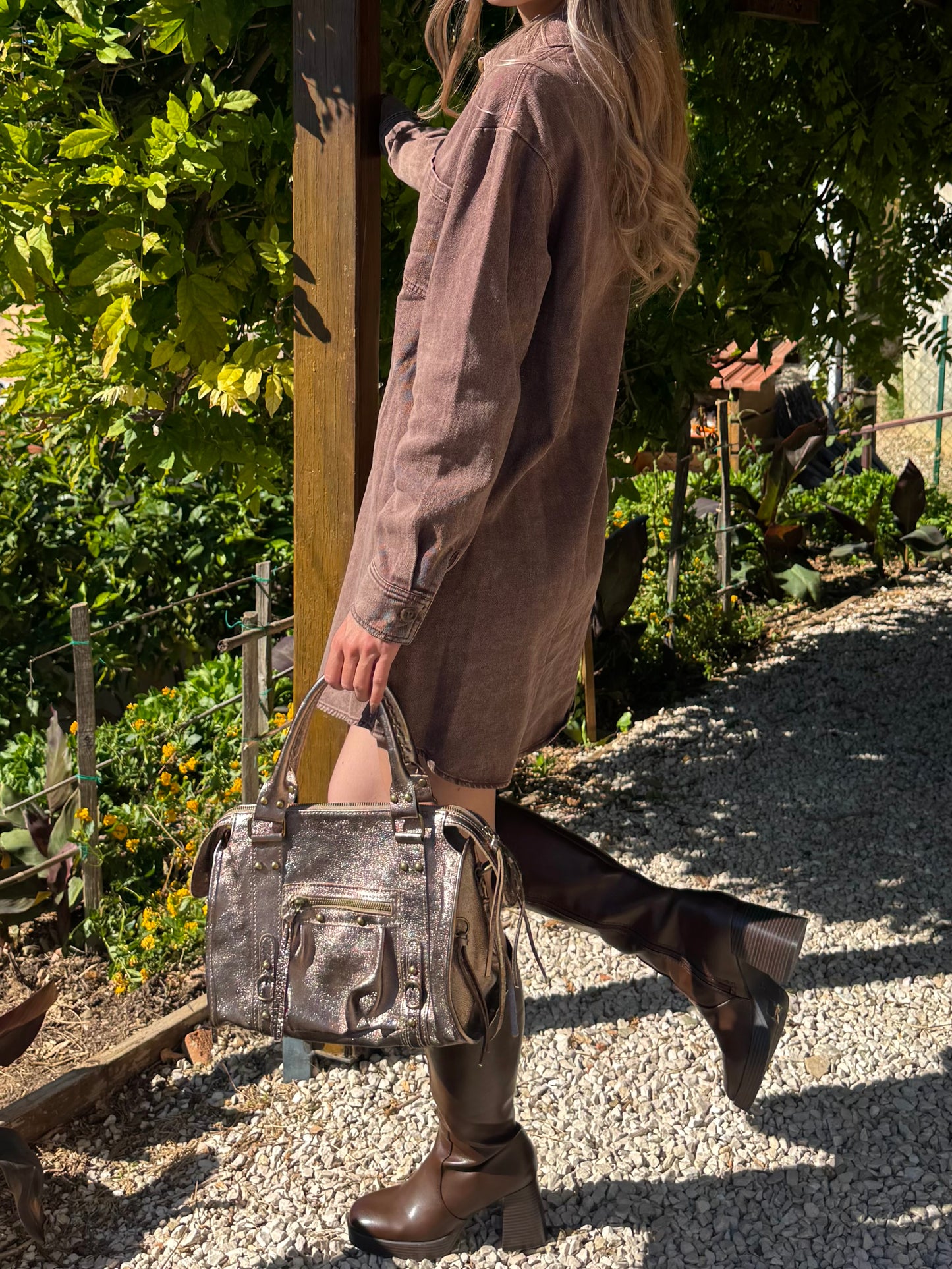 Robe « Jenna » choco