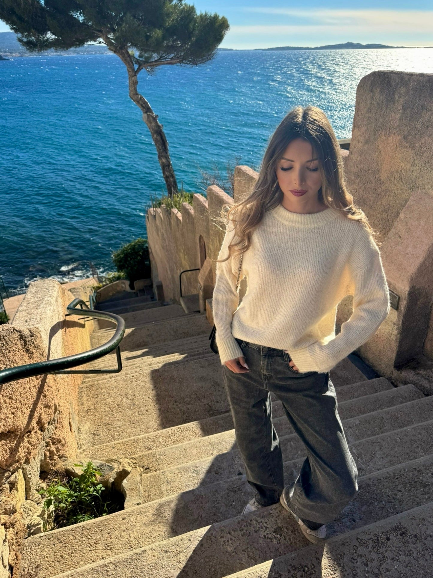 Jean « Ballon » gris