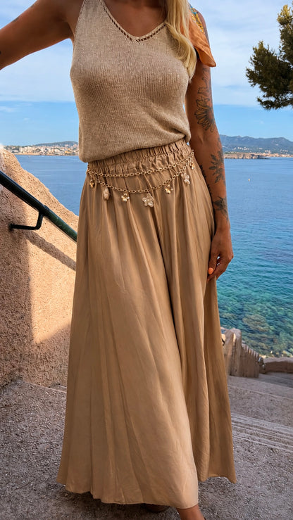 Jupe « Serena » camel