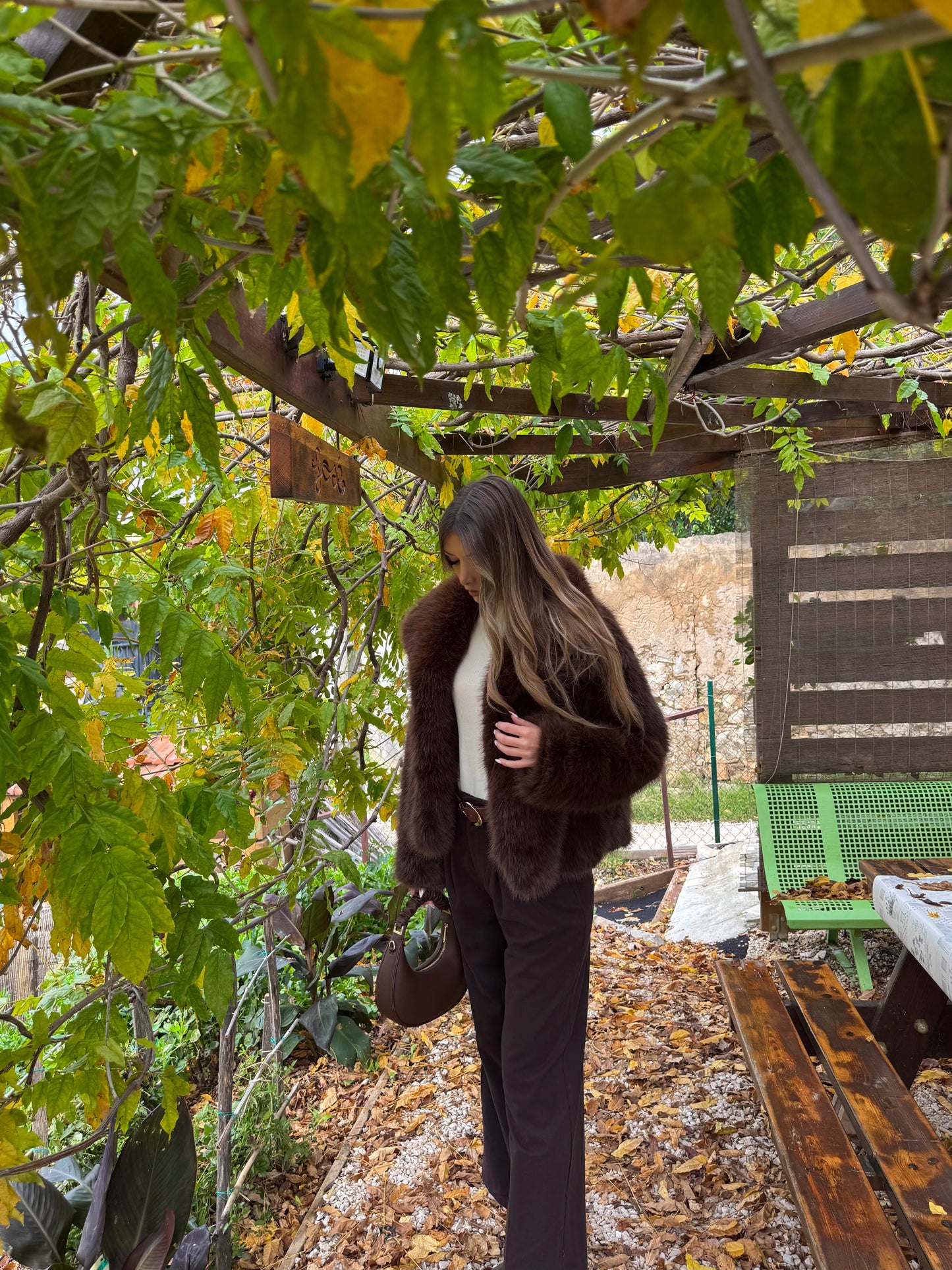 Pantalon « Céline » choco