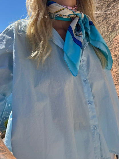 Chemise « Livia » bleu