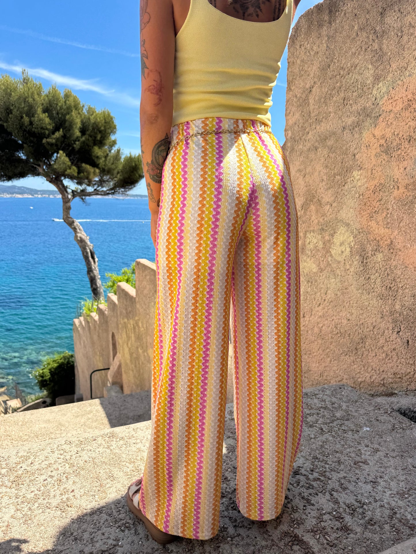 Pantalon « Ibiza » jaune
