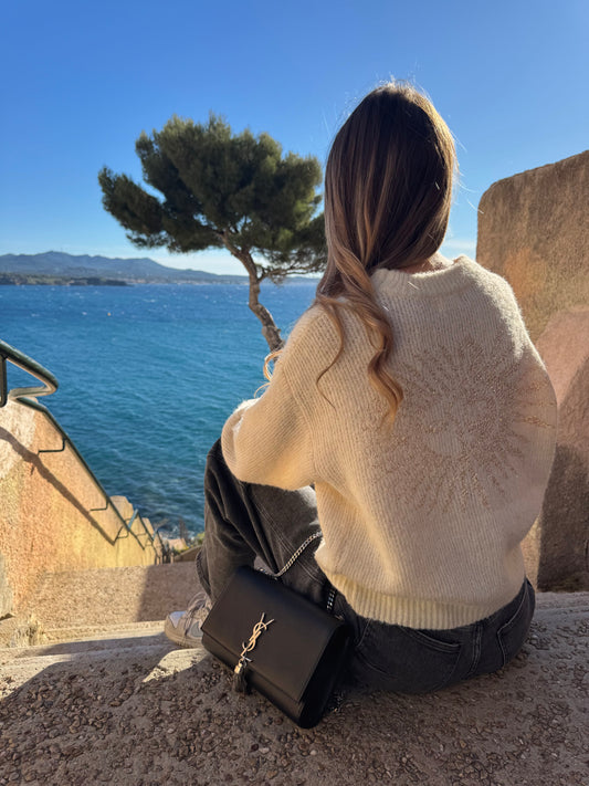 Pull « Bella » écru