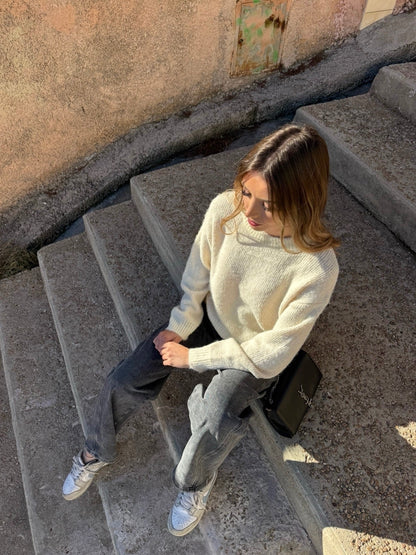 Jean « Ballon » gris