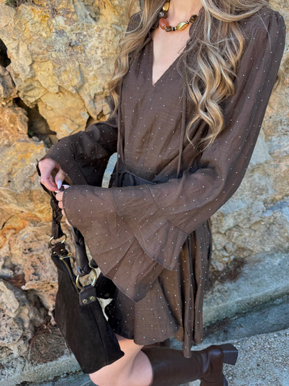 Robe « Carla » STRASS