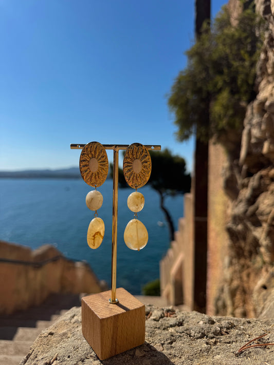 Boucles d’oreilles « Cléa »