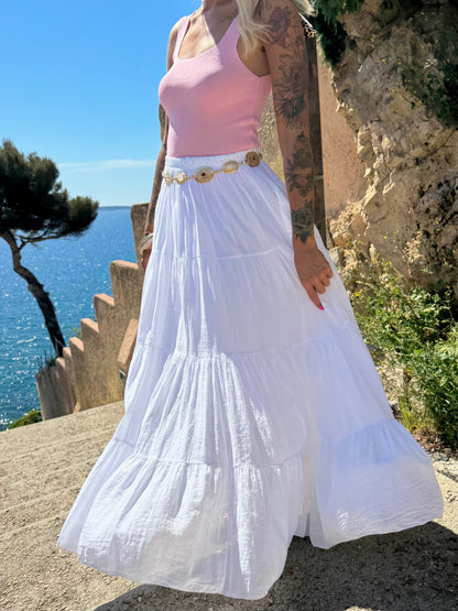 Jupe « Boho » blanche