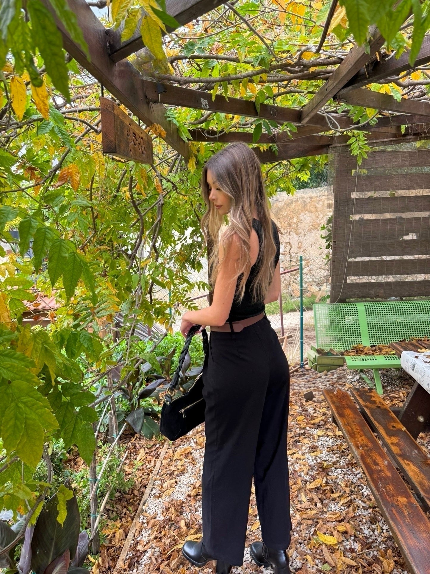 Pantalon « Céline » noir