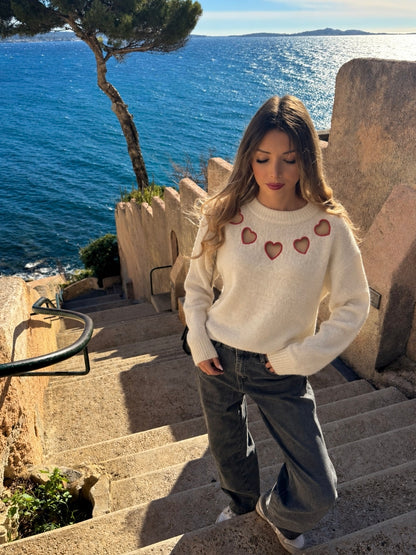 Pull « Lova » écru