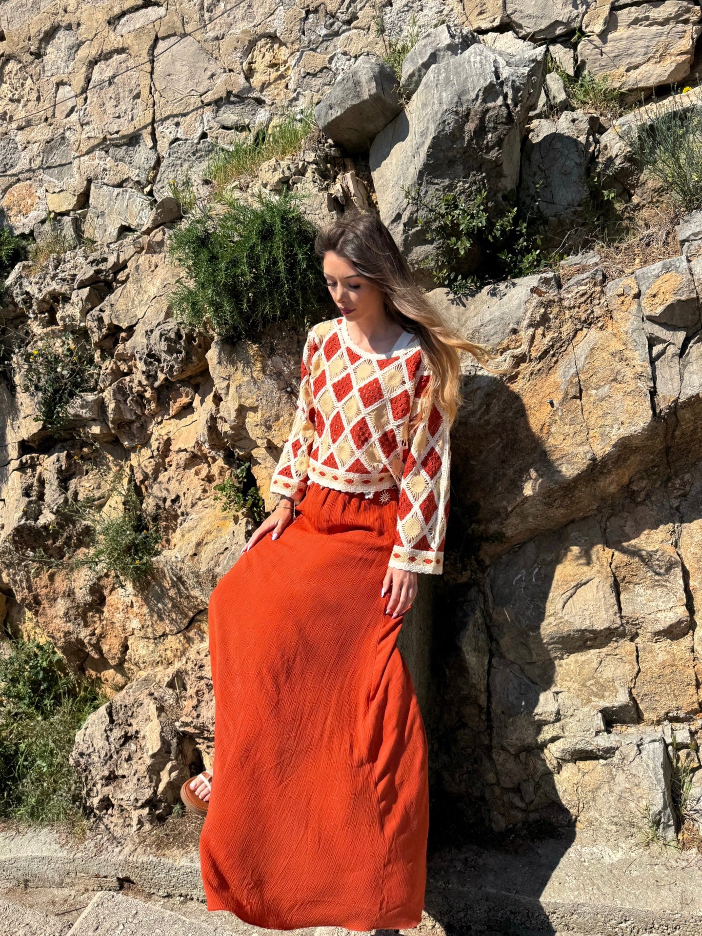 Top « Sun » terracotta