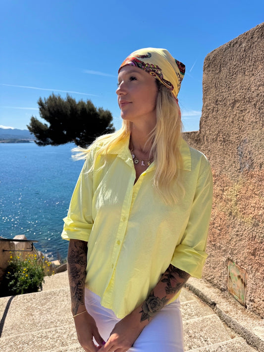 Chemise « Livia » jaune