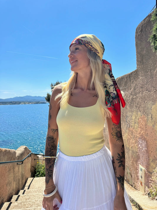 Débardeur « Mia » jaune