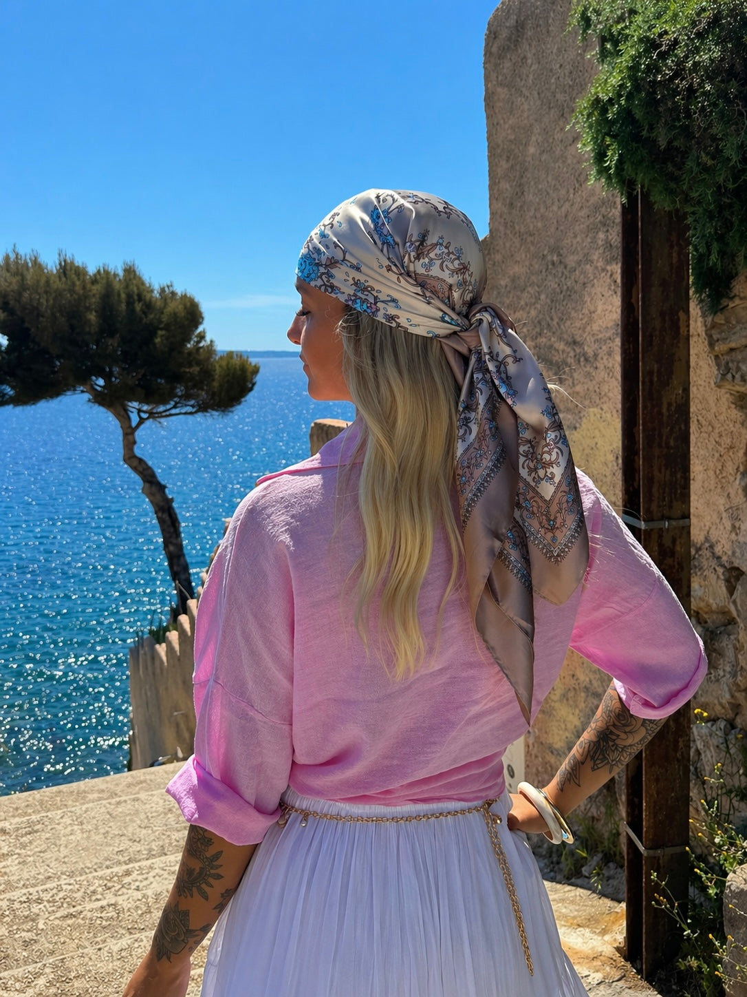 Chemise « Elynn » rose