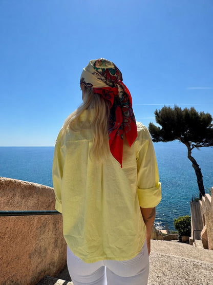 Chemise « Livia » jaune