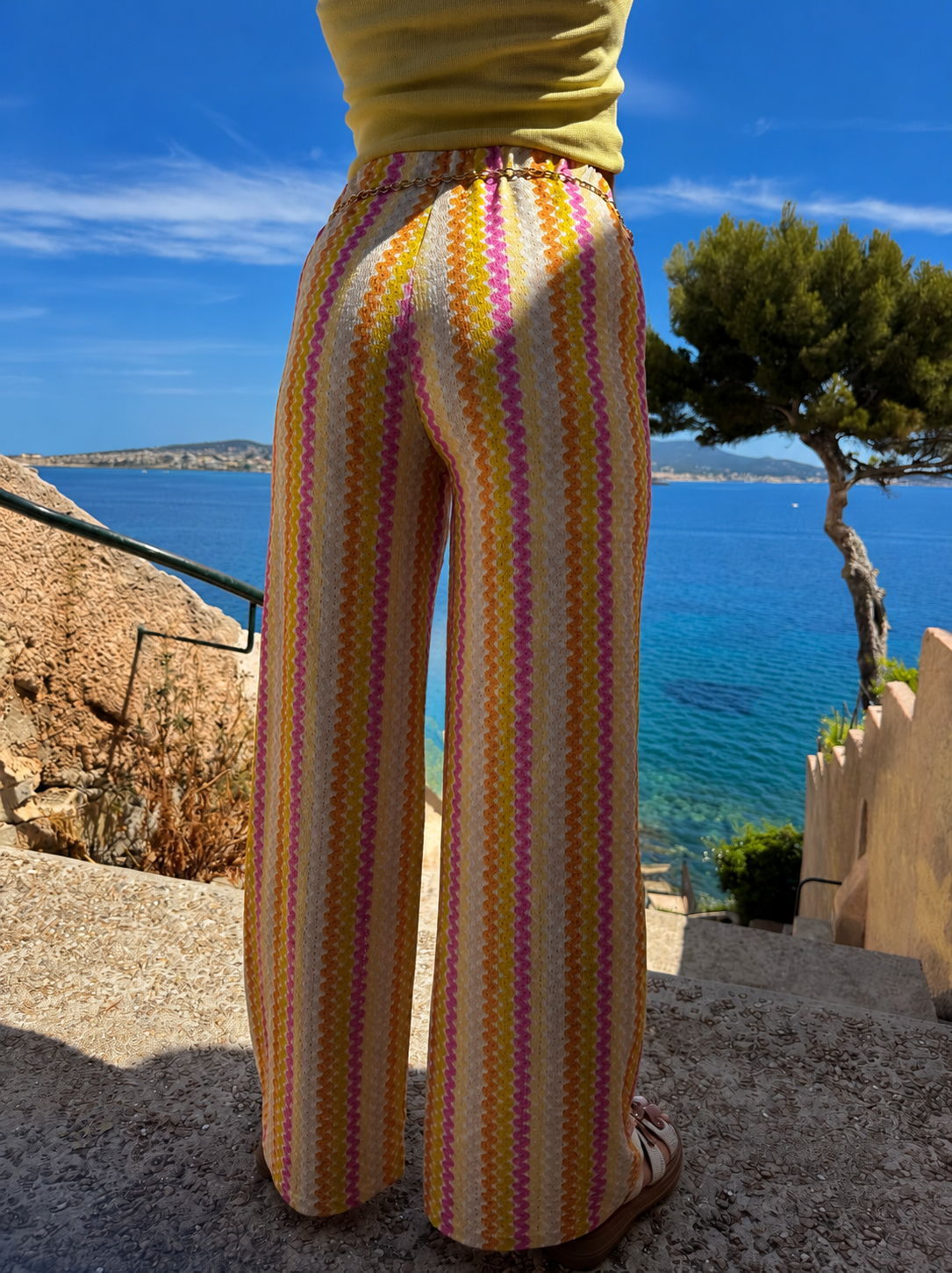 Pantalon « Ibiza » jaune