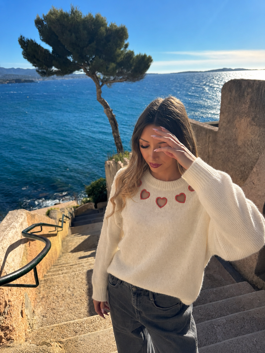Pull « Lova » écru