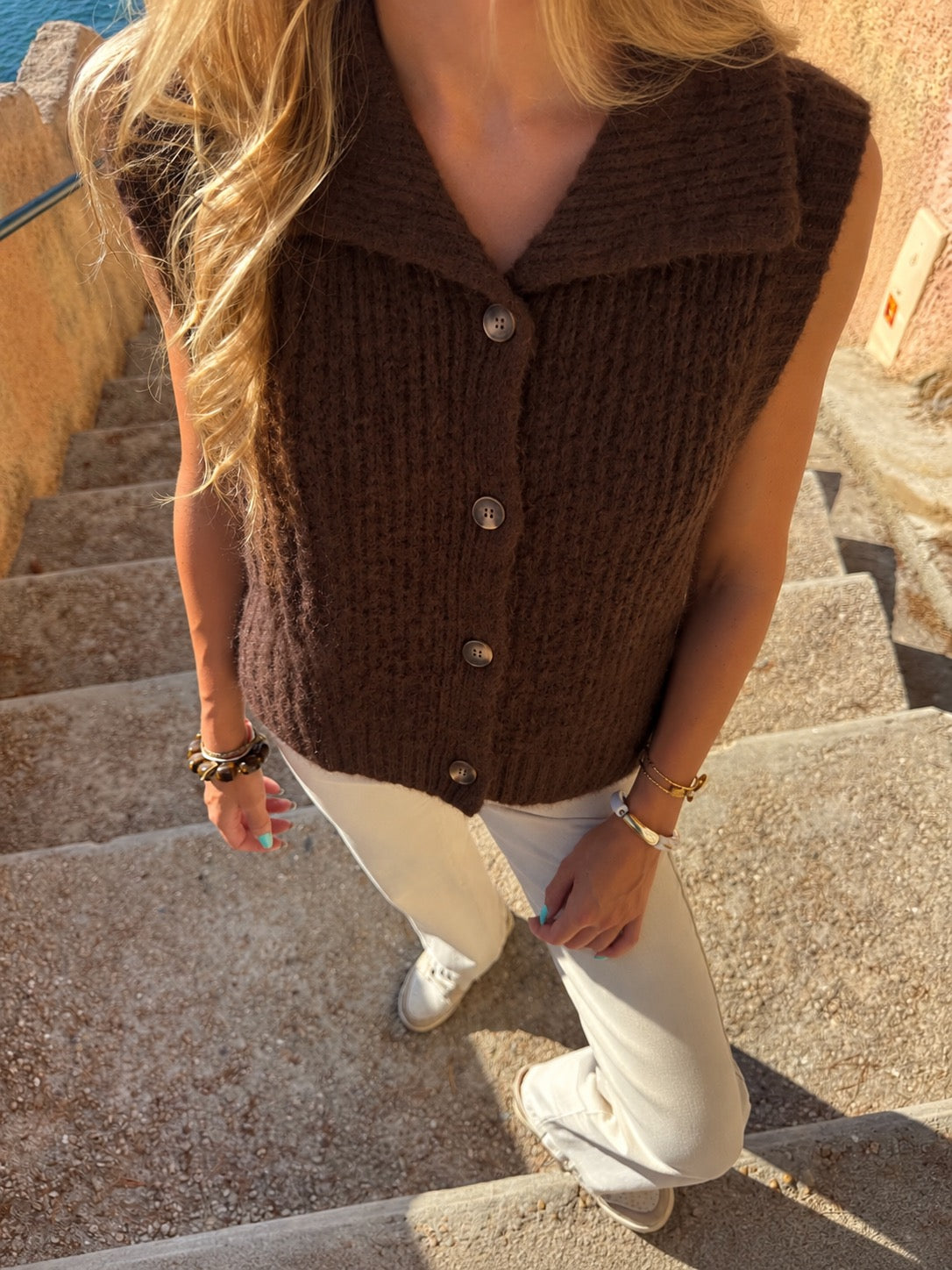 Pull « Paloma » chocolat